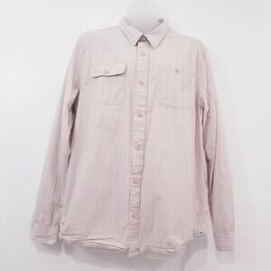 RUSTY Striped Casual Button Down Shirts